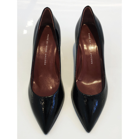 Marc By Marc Jacobs | Shoes | Marc By Marc Jacobs Black Leather Pumps ...